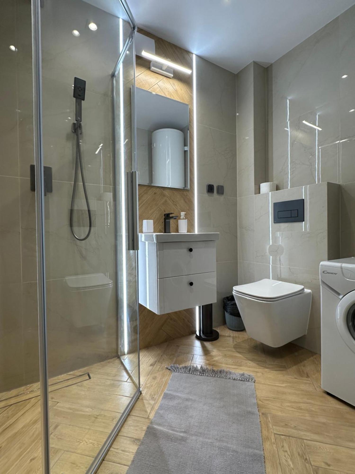Apartament Skandynawska Prostota Z Basenem I Sauna Косцелиско Экстерьер фото