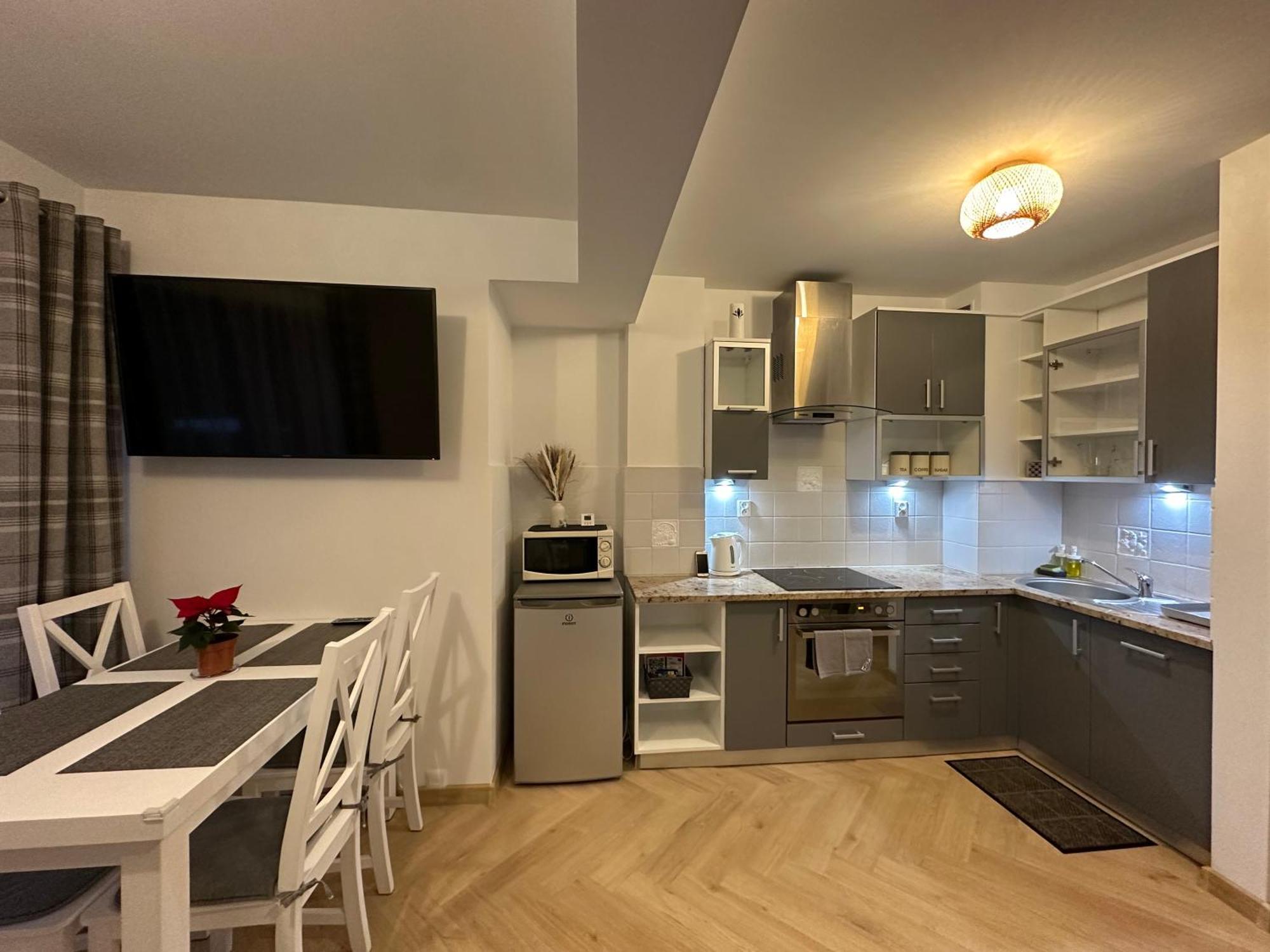 Apartament Skandynawska Prostota Z Basenem I Sauna Косцелиско Экстерьер фото